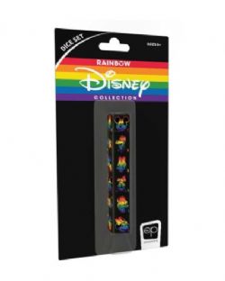 ENSEMBLE DE DÉS ARC-EN-CIEL DISNEY 6 PIÈCES